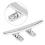 Yctze Taquet de bateau 125MM taquet de ponton de ponton de bateau marin en acier inoxydable 316 argenté