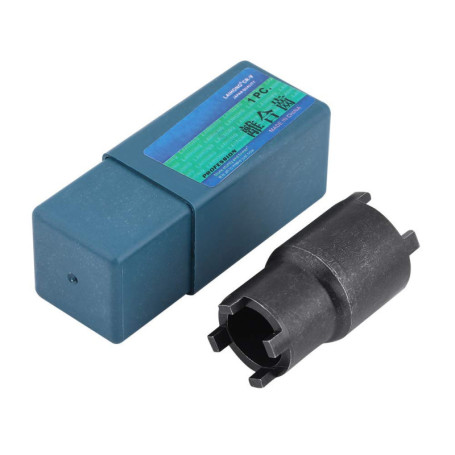 Écrou de Serrure d'Embrayage, Clé d'embrayage Moto Outil Douille à Écrou de Roue Douille Embrayage Moto Douille Creneaux outil D