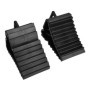 Cales - 2pcs voiture de bloc anti-dérapant, pneus d'arrêt Block, pneus Slip Stopper, arrêt Cales l'alignement des roues Bloc des