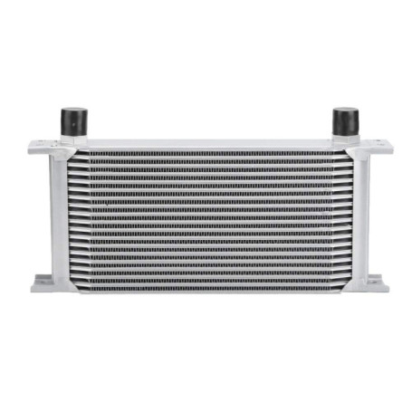 KSTE Radiateur Refroidissement, 19 Rangs British Type de Moteur Refroidisseur d'huile Moteur Radiateur de Refroidissement Argent