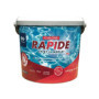 EDG by AQUALUX INTERNATIONAL - Chlore Rapide (Choc) Piscine - Pastilles 20g - Seau 5kg - Effet Immédiat - Spécial Rattrapage Eau