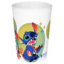 FUN HOUSE | Set Vaissellle Lilo & Stitch Pour Enfant | 1 verre, 1 Assiette + 1 Bol | Réutilisable & Micro-Ondable | Licence Offi