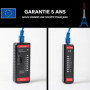 Testeur RJ45 CAT5E à CAT8 - Testeur de Câbles Réseaux Ethernet et Blindage - Marque Française Garantie 5ans