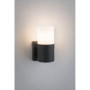 Paulmann 94649 lumin. extérieur applique Tubs IP44 rond max. 15W.,extérieur Métal, plastique Lumin, jardin E27 , Gris Dépoli