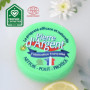 Pierre d'Argent format 500 g, parfum citron, nettoyant ménager multi-usage, éponge incluse, fabriqué en France, certifié ECOCERT