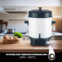 Clatronic® 2in1 Machine à boissons chaudes & à mettre en conserve avec réservoir de 25L | Cocotte pour p.ex. vin chaud ou punch 
