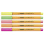 Stabilo point 88 Mini 68805-1 Stylo-feutre Assorti
