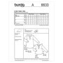 Burda B6633 Patron de Couture Tunique Papier Blanc 19 x 13 x 1 cm