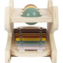 small foot Jeu à cogner avec Xylophone « Safari », Jouet en Bois, dès 12 Mois, 12461