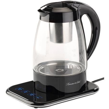 Théière et bouilloire électrique 2 en 1 - 1,2 L [Rosenstein & Söhne]