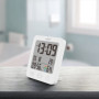 Horloge de salle de bains numérique avec thermomètre/hygromètre [Infactory]