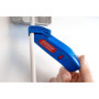 WEICON TOOLS Couteau à dégainer No. S 4-28 Multi, Dénudeur de 4 - 28 mm, fonction de dénudage 0,5 - 6 mm, Fabriqué en Allemagne