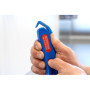 WEICON TOOLS Couteau à dégainer No. S 4-28 Multi, Dénudeur de 4 - 28 mm, fonction de dénudage 0,5 - 6 mm, Fabriqué en Allemagne