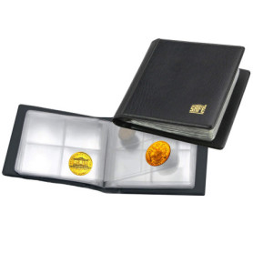 SAFE 227 Mini classeur pour 40 pièces de monnaies 38 mm I classeur pièces euros | classeur de pièces de collection visible recto