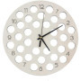 Safe Horloge Murale en Forme de Capsules pour 32 Bouchons - Cadeau d'anniversaire pour Lui - Uniquement pour Les Vrais collectio