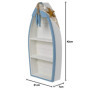 Out of the blue Objet de Décoration/Bateau de Pêche- 3 Etagères/Dimensions : 42 x 20,5 x 6 cm
