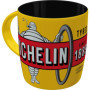 Nostalgic-Art Tasse à café, 330 ml, Michelin – Tyres Bibendum Yellow – Idée de cadeau pour fans de moteur, mug en céramique, des