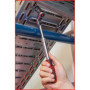 KS TOOLS 3/8" SlimPOWER Telescopic reversible ratchet, 72 teeth 914.3820 Couleur