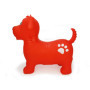 Jamara 460454 – Animal Sauteur Chien Rouge avec Pompe - Favorise Le Sens De L‘Équilibre, Oreilles d‘Animaux comme Support, résis