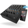 Reloop RMX-44 BT Table de mixage DJ 4 canaux avec égaliseur 3 bandes filtres individuels canaux et entrée Bluetooth, AMS-RMX-44B