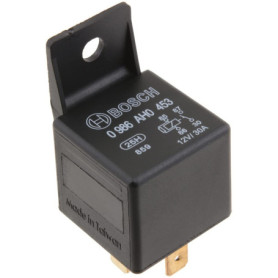 Bosch 0986Ah0453 Mini-Relais 12V 30A, 4 Terminaux, Ip5K4