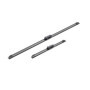 Bosch Balais d'Essuie–Glace Plats Aerotwin A404S, Longueur: 700mm/340mm – 1 Paire de Balais avant