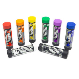 Landkaufhaus Mayer Lot de 8 crayons à dessin de bétail en 8 couleurs brillantes assorties avec curseur rotatif pour une peinture