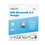 LogiLink Adaptateur Bluetooth 5.3 Double Mode (EDR+BLE) avec LED, jusqu'à 20 m de portée