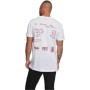 Mister Tee Shirt Cash Only pour Homme, 100% Coton, Blanc, Taille 3XL, XXXL
