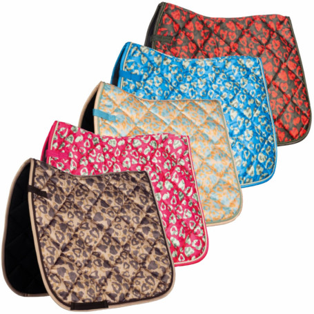 HKM Colour Breeze Tapis de selle Rose Dressage