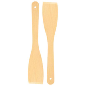 teemando® 2 spatules de 30 cm, un produit naturel en bois de hêtre