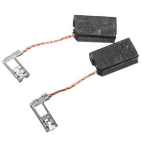 vhbw 2x balais de charbon 6 x 10 x 18 mm compatible avec Hilti TE 25, TE 25-S, TE 35, TE 35-C, TE 504, TE 505 marteau piqueur