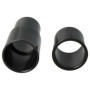 vhbw 2x Adaptateur d'aspirateur pour buse d'aspirateur, tube d'aspirateur/poignée avec connexion 32 et 35 mm - noir, plastique