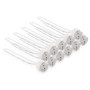 kwmobile Lot 11x douille GU5.3-11x Douille GU5.3 ou MR16 - Support avec câble 12V - Pour lampe luminaire ampoule telles que LED 