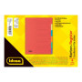 Idena 90266 - Intercalaire en carton pour documents DIN A4, 22,5 x 30 cm, 18 intercalaires pleine couleur en 6 couleurs, 150g/m²
