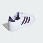 adidas Grand Court 2.0 Chaussures de Tennis pour Homme, Ftwwht/Bleu foncé/Prelsc, 42 2/3 EU