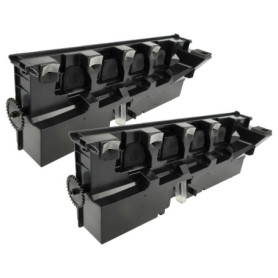 vhbw 2X Bac de récupération de Toner usagé Compatible avec Konica Minolta Bizhub 554, C454, C368, C364, C308, C284, C258, C224 i
