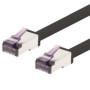 1aTTack.de - 30m - Câble réseau CAT6a Superflex Ethernet Gigabit LAN Câble patch RJ45 CAT6 A 10000 Mbit s SFTP PIMF 500 MHz comp
