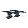 JUCKER HAWAII Longboard Trucks - Essieux de Longboard 180mm - Noir Mat (Deux-pièces)