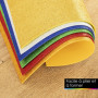 OfficeTree 30 Feuille Mousse Pailletée A4-15 Couleurs Mousse EVA 2mm - Caoutchouc Mousse Scintillant - Feuille Mousse Loisir Cre