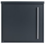 MOCAVI Box 101 Boîte aux lettres murale design, gris-anthracite (ral 7016), 10 litres, serrure sur la droite, grande