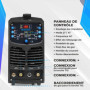 IPOTOOLS TIG-INV185PACDC poste a souder TIG - Poste a souder arc tig TIG avec 180A 230V IGBT, 3 en 1 Poste TIG, MMA électrodes, 