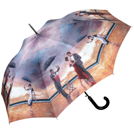 VON LILIENFELD® Parapluie Automatique Femme Homme Art Theo Michael: Hommage to the Singing Butler
