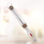 Lantelme Thermomètre pour aliments pour la conservation110 °C analogique dans un support en fil métallique 4419