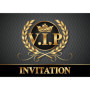 EDITON COLIBRI (10718 FR) VIP Invitations en Français: Paquet de 10 cartes d‘invitation V.I.P. pour un prochain anniversaire d‘e