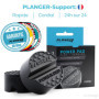 PLANGER® - Power Pad Flat – Tampon pour cric avec Conception antidérapante – Protégez Votre Voiture en la Levant par Le cric hyd
