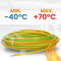 Lapp 4520006 H07V-K 16,0 mm² Vert/jaune I Câble de terre I Conducteur de protection 16 mm2 I Câble de câblage I Câble conducteur