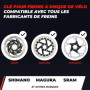 Optio Cycle Ecarteur de Piston de Frein – Rectifieuse Disque de Frein pour Un Réglage Précis | Ecarteur Piston de Frein Velo | R