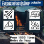 1 x 100 ml de traitement de l'eau potable pour 1000 litres - Empêche les germes - Pur et sûr - Pour caravane, camping, réservoir