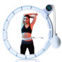 Wellrelaxx Smart Hula Hoop, silencieux et rotatif, avec compteur | Hula Hoop avec boule de poids | Cerceau pour perdre du poids 